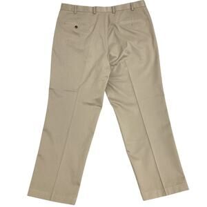 Brooks Brothers Hudson Advantage Chino Men's 40X30 Sand Beige Relaxed Creased